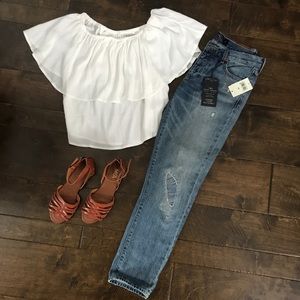 Lucky Brand Boyfriend Jeans NWT